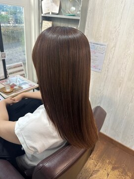 コルテ 倉敷西坂店(CoRte.) 美髪エアリーロング/くせうねり/縮毛矯正/透け感/夏カラー