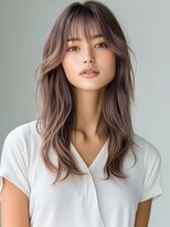 アルトリスト(Altruist Aging×HAIR&SPA)&nbsp;★ダークアッシュ大人ガーリーボブ着物ミディアムレイヤーカット