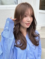 フリーラ 表参道(freera) 前髪　アッシュブラウン　水光カラー