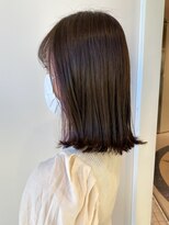 ラシェンテ 旧居留地(La Sente) 『イヤリングカラー』透けカーキラベンダー