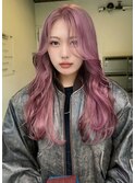 【ayana】色落ち後柔らかいベージュになるpink