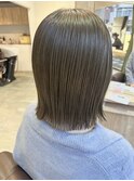 お手入れ簡単♪切りっぱなしボブ