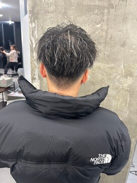 メンズサロン キング 梅田店(Men’s salon K!ng) 波巻きツイストスパイラルパーマ/フェザーパーマ/眉毛/メンズ