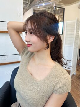 アリスバイアフロート 自由が丘(ALICe by AFLOAT) 横顔◎小顔カット【自由が丘】