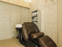 ほきもと美容室の雰囲気(フルフラットのシャンプー台)