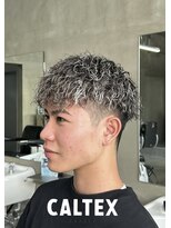 カルテックス(CALTEX)&nbsp;ツイストスパイラルパーマ×メッシュカラー