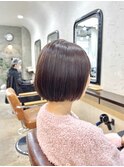20代 30代 丸みボブ
