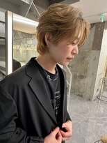 サイン メンズ 表参道(SIGN men's)&nbsp;フェザーカットメンズカットダウンパーマセンターパート