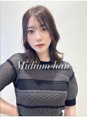 【THE OSCAR 齊藤】くびれミディアムヘア