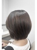 首ラインショートボブで大人キュートなショートボブ♪