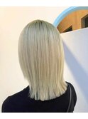 似合わせカットメルティカラー着物フェミニンロング
