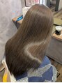 ザ ラブズ ラフズ ヘアー 本店(the loves laughs hair) ツヤツヤオリーブベージュ♪