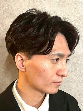 ノーエン(noen) 佐賀シャドウパーマニュアンスパーマメンズマッシュフェード