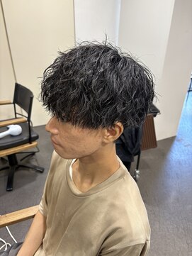 サロン ド ロイ(Salon de Roi) 縦落ちパーマ！ツイストスパイラルマッシュ神戸六甲メンズパーマ