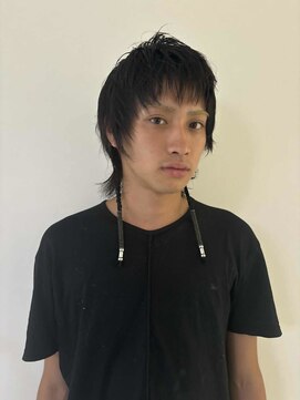 ヘアー ミッション 心斎橋店(hair Mission) メンズカット／シャギーウルフ