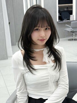 マウル ナゴヤ 名駅(MAEUL NAGOYA) 小顔ミディアムレイヤー