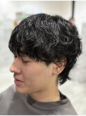 「金沢メンズ」ルーズパーマ