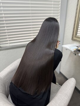 美髪ロングヘア