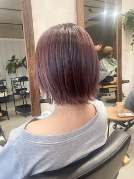 リアン(lien) カシスピンク×バレイヤージュ