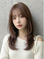 シュガーアンドソルト(SUGAR&SALT)&nbsp;とろけるココアブラウンの柔らかハッシュカット