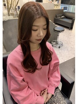 アイオライトヘアー(Iolite HAIR) お肌が明るく見えるナチュラルピンクブラウン^^