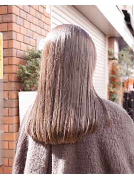 アコロン 吉祥寺(acoron.) 透明感ベージュロング【acoron.吉祥寺】