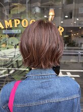 ブルー 青葉台(BLUE)&nbsp;外ハネショートボブ