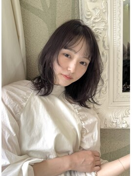 オブヘアー オモテサンドウ(Of HAIR OMOTESANDo) くびれレイヤー/ミディアムレイヤー/ミディアムカット