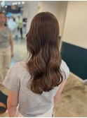 ダークパープル/ナチュラルショート/夏のヘアアレンジ/千葉駅