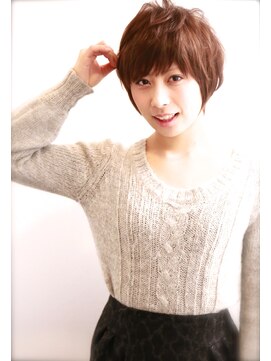 クールドセリエ 新宿南口店(Coeur de cellier) 似合わせ小顔カットでナチュラル爽やかショート （北澤）