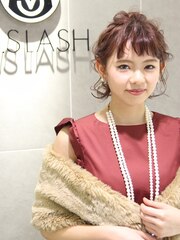 ■M.SLASH・13★■女度UP！のグラマラスアレンジ