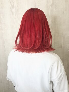 ラッズプラスエイチ(Lads+h) 【Lads+h 】ハイトーン　レッド