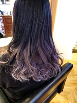 カラン(hair design Kraan)&nbsp;ブリーチインナーカラー