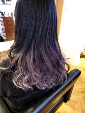 カラン(hair design Kraan) ブリーチインナーカラー