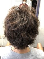 リオン(RION) ナチュラルパーマのショートスタイル