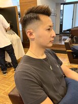 アイリーヘアデザイン(IRIE HAIR DESIGN) 【IRIE HAIR赤坂】スキンフェードカット×七三分け