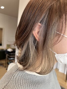 ルミエール(lumiere) おしゃれインナーカラー♪グレーｖｅｒ