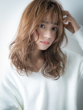 カバーヘア ブリス 川口(COVER HAIR bliss) ニュアンスカラーくせ毛風フレンチカジュアルw川口20代30代40代