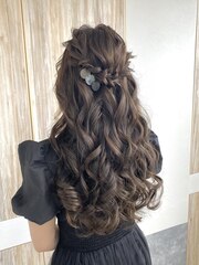 【ヘアセットサロンfrst】結婚式・二次会・パーティーヘアセット