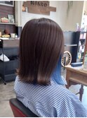 インナーカラー×ネイビーブルー