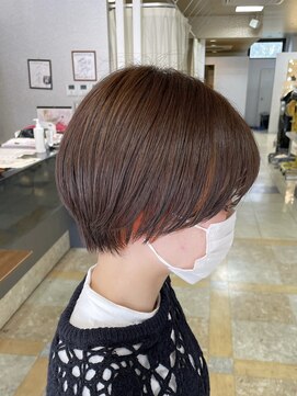 シャンプーボーイ 宮崎駅前店(SHAMPOO BOY) マッシュショート×インナーカラー(^^)