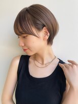 トルネード(TORNADO) 大人可愛い20代30代マッシュショートチョコレートカラーM0728