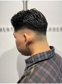 スキンフェードコテパーマ濡れパンマッシュパーマ[銀座<理容室>]