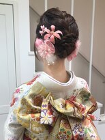 サクシード&nbsp;編み込みシニヨン