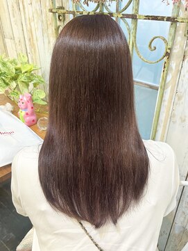 リノ(Lino) 10代20代【髪質改善カラー】ココアラベージュ