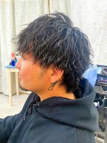 アクティ(actie)&nbsp;ツイストスパイラルパーマ【@xoxoayu3】南柏/メンズサロン/眉毛