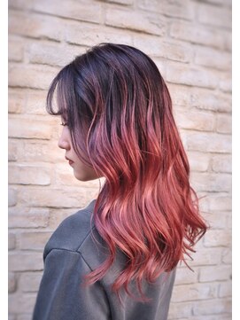 メロン 恵比寿(MERON) バレイヤージュピンク[20代30代40代50代][恵比寿]