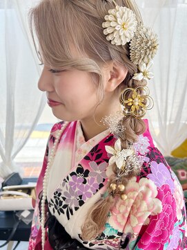 ソースバンダイ 万代(SOURCE) 卒業式ヘアセット