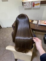 ヘアーメイクポリッシュ 桂店 髪質改善/縮毛矯正/ロングヘアー/ツヤ髪/艶カラー/桂/向日町
