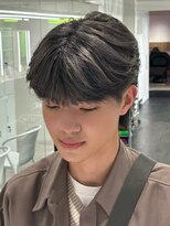 ルースト 八王子店(ROOST)&nbsp;グレーカラー ブリーチカラー シースルーマッシュ